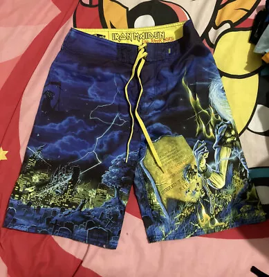 Buy Iron Maiden - Live From Death - Shorts - Size 30 • 100£