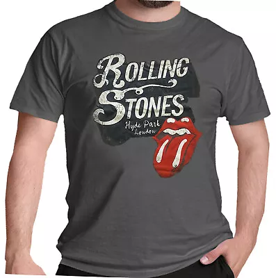 Buy The Rolling Stones T Shirt OFFICIAL Hyde Park Rock Licensed Tee Grey New S-2XL • 14.97£
