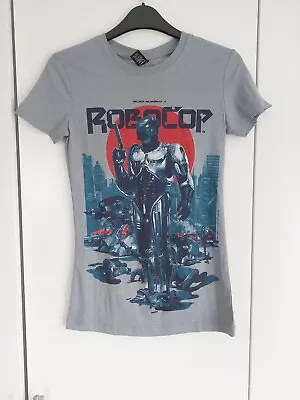 Buy Womans Retro Style Alex Murphy Is Robocop Small T-shirt New - Lootcrate • 4.99£