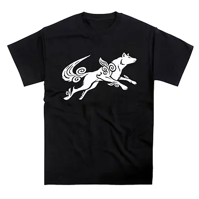 Buy Okami Amaterasu Japanese Anime Wolf Tribute T-shirt • 12.95£