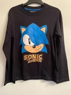 Buy Sonic The Hedgehog Long-sleeved T-shirt Age 9-10 • 11£