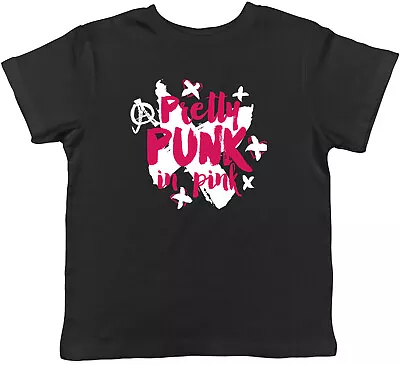 Buy Pretty Punk In Pink Rock Childrens Kids T-Shirt Boys Girls • 5.99£