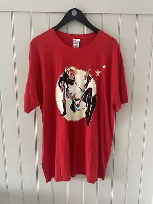 Buy Bethesda Bioworld Nuka Cola Pinup Girl Game Fallout 4 T Shirt Size XL Red • 19.99£