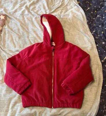 Buy Threadgirls Corduroy Jacket Berry Red 11-12 Years • 3.49£