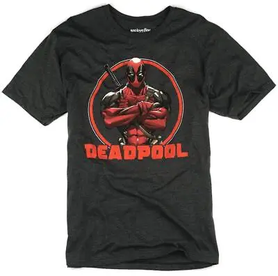 Buy Marvel Comics Stern Deadpool Adult T-Shirt X-Large • 42.01£