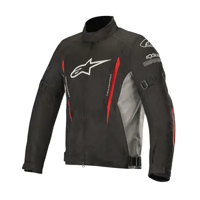 Buy Alpinestars Gunner V2 Waterproof Motorcycle Jacket - Black Grey Red • 207.99£
