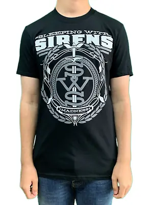 Buy Sleeping With Sirens Crest Unisex Official T Shirt Brand New Various Sizes • 14.99£