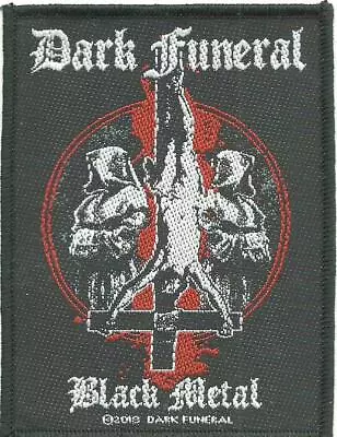 Buy DARK FUNERAL Black Metal 2018 - WOVEN SEW ON PATCH Official Merchandise • 3.99£