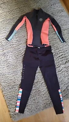 Buy RIPCURL G-Bomb Long Sleeve Chest Zip Springsuit Wetsuit Jacket + Legging 10 W • 55£