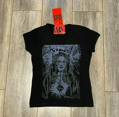 Buy Play Dead Clothing Ladies Top Dead  Mary Deadstock Goth Emo  • 23.99£