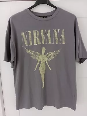 Buy Nirvana 'In Utero' Theme Oversized Licenced 2023 T-shirt - XS 6/8 Oversized Fit • 10.99£