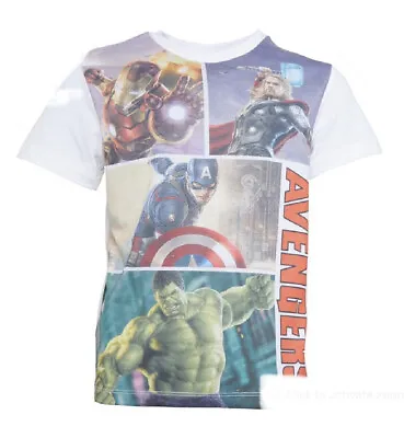Buy Marvel Avengers Age Of Ultron T Shirt Top. Size 9 Years. BNWT NEW • 4.95£
