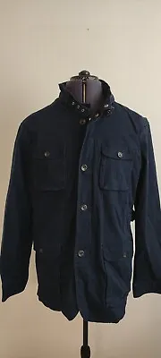 Buy Gutteridge Mens Casual Thin Cotton Trucker Jacket Pockets Faded Blue XXL • 14.99£