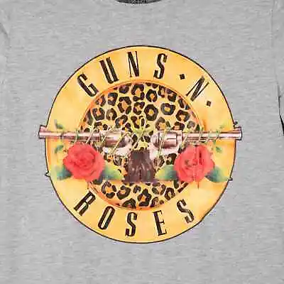 Buy Guns N Roses Vinyl Graphic T-Shirt With Unique Animal Print Women's Size MEDIUM • 17£