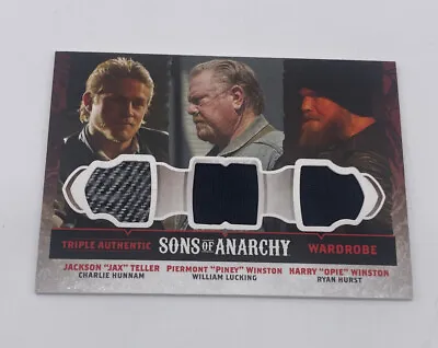 Buy Sons Of Anarchy Seasons 4 & 5 Triple Wardrobe Card TW2 - Jax, Piney & Opie • 141.74£