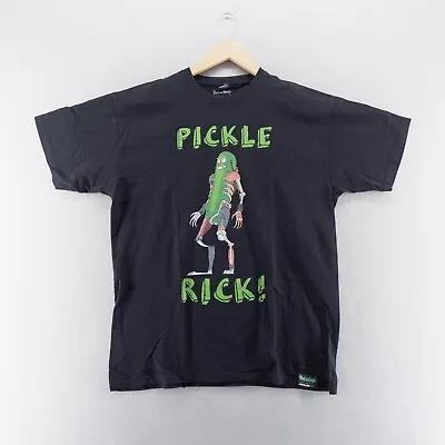 Buy Rick And Morty T Shirt Large Pickle Rick Graphic Print Cotton Mens • 9.30£