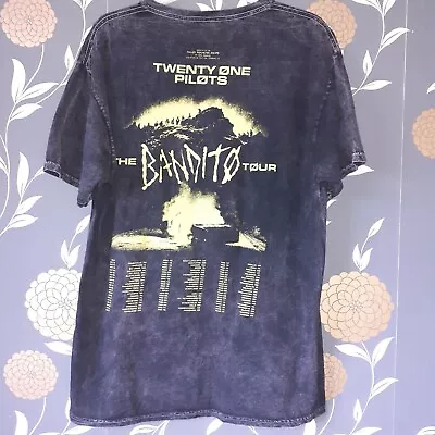 Buy Official Twenty One Pilots Large T-Shirt Trench Bandito Tour 2019 42inch Chest A • 15.99£