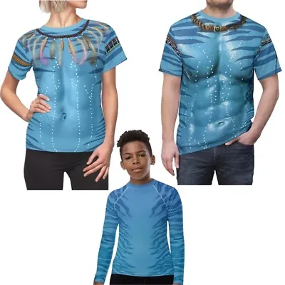 Buy Avatar 2 The Way Of Water 3D T-Shirts Jack Sully Sports Shirts Fitness T-Shirts • 13.20£
