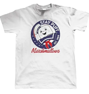 Buy Stay Puft T-Shirt Ghost Busters Movie Film 80s Sci Fi Men Women Retro Tee • 6.99£