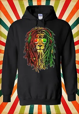 Buy Lion Reggae Music Rasta Funny Cool Men Women Unisex Top Hoodie Sweatshirt 1786 • 19.95£