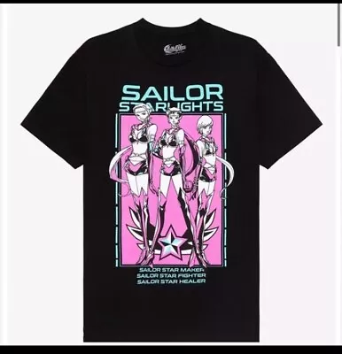Buy Sailor Moon Sailor Starlights Graphic Print TShirt Hot Topic • 16.06£