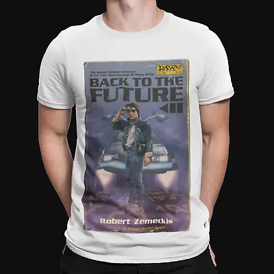 Buy Back To The Future Book T-Shirt  - Sci Fi - TV - Film- 80's Hipster -Cool Retro • 9.59£