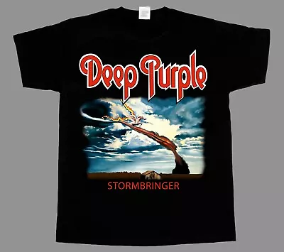 Buy Deep Purple Perfect Strangers Stormbringer New Black Short/long Sleeve T-shirt • 13.19£
