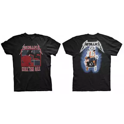 Buy Metallica Unisex T-Shirt: Kill 'Em All (Back Print) OFFICIAL NEW  • 19.91£