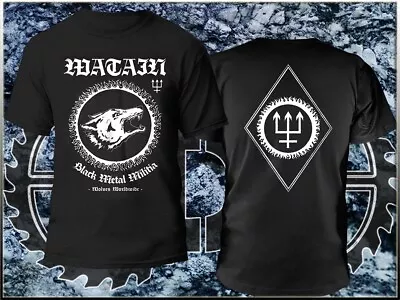 Buy WATAIN - Black Metal Militia Wolves Worldwide TS NEW, Black Metal, TRIBULATION • 19.03£