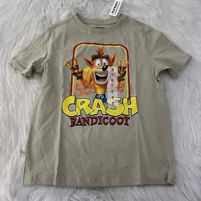Buy Old Navy Kids Crash Bandicoot Short Sleeve Tee NWT M 8 • 7.82£