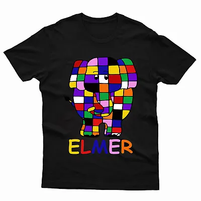 Buy Book Day Kids Tshirt Unisex Elmer The Elephant 2024 Rainbow Funny T-Shirt • 7.99£