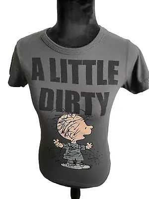 Buy Peanuts Linus LITTLE DIRTY United Feature Syndicate Women’s T-Shirt MEDIUM • 11.37£