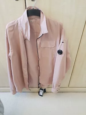 Buy C.P. Company Chrome-R Overshirt - Pale Mauve Pink BNWT- XXL • 235£