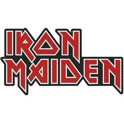 Buy Officially Licensed Iron Maiden Logo Sew On Embroidered Patch- Band Merch M187 • 3.99£