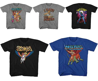 Buy Pre-Sell Masters Of The Universe He-Man Skeletor Licensed Youth T-Shirt  • 18.55£