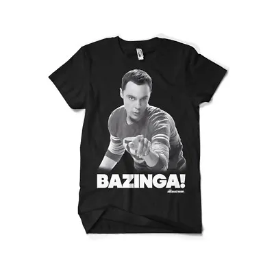 Buy Officially Licensed TBBT Sheldon Says BAZINGA! Men's T-Shirt S-XXL Sizes • 19.53£
