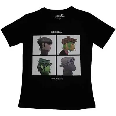 Buy Gorillaz - Ladies - T-Shirts - Medium - Short Sleeves - Demon Days - G500z • 15.57£