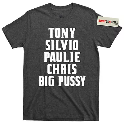 Buy The Sopranos Paulie Walnuts John Gotti Al Capone Five Families Scarface T Shirt • 18.91£