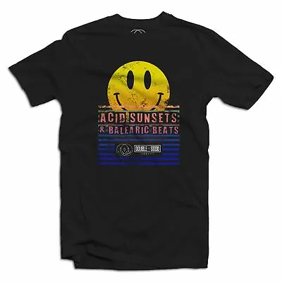 Buy Acid Sunsets Balaeric Beats EDM Acid House Music Techno Rave Mens T Shirt • 16.95£