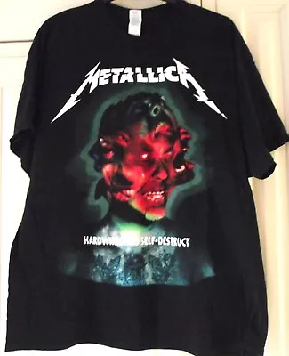 Buy Metallica - T-shirt 2016 Hardwired To Self Destruct Album - SIZE 2XL P2P 26  • 17.50£