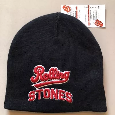 Buy ROLLING STONES Team Logo : Unisex Embroidered BEANIE Cap Hat Official Merch • 11.99£