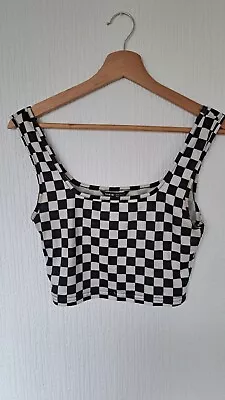 Buy Checkered Crop Top • 3.55£