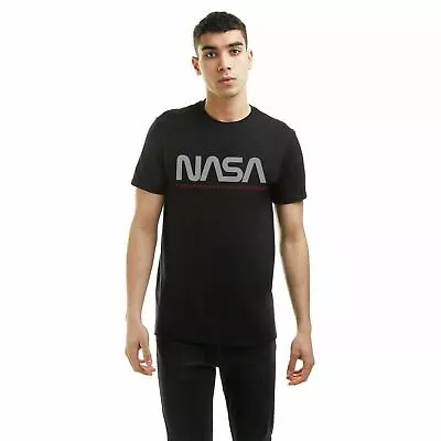 Buy Official NASA Mens Insignia T-Shirt Black S - XXL • 13.99£