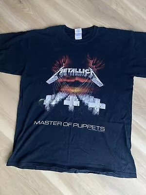 Buy Vintage METALLICA Master Of Puppets T Shirt Official Genuine Size M • 25.49£