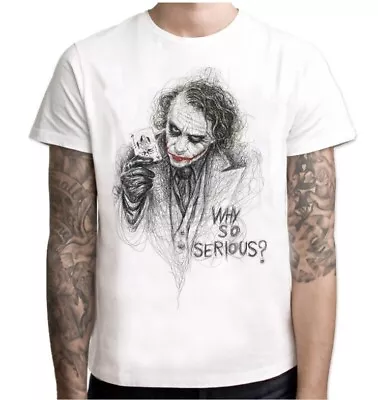 Buy New Unisex T Shirts Digital 3D Printed Joker Face Why So Serious • 26.28£