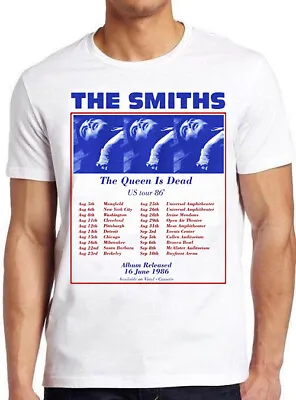 Buy The Smiths Us Tour 86 Queen Is Dead Punk Rock Band Gift Tee T Shirt 7057 • 6.35£
