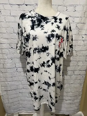 Buy The Umbrella Academy Acid Wash T-Shirt Dress Size XL • 15.12£