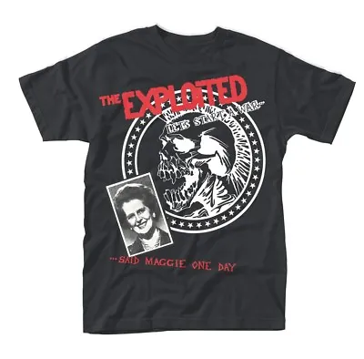 Buy The Exploited 'Let's Start A War (Said Maggie One Day)' T Shirt - NEW • 16.99£