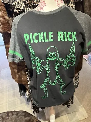 Buy Rick  And Morty T Shirt (pickle) Size Medium Pickle Rick Adult Swim Official • 5£