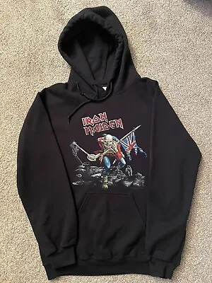 Buy Iron Maiden Pullover Hoodie Sweater - Unisex Rock Music Size Small • 19.99£